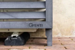 Qventi varmepumperskjuler komposit, 110 cm, antracit