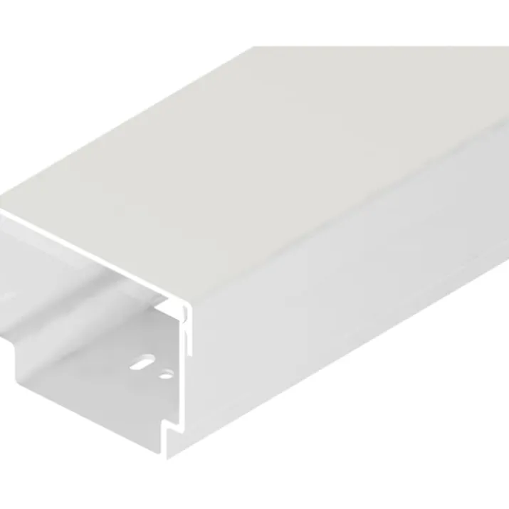 Qventi vægkanal aluminium 2 meter, hvid