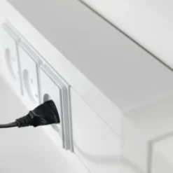 Rehau Signa installationskanal med låg, 70/130 mm, perlehvid