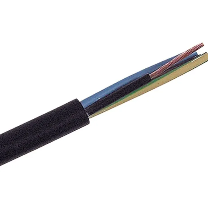 Rund plastledning PKAJ 3G1 mm², sort