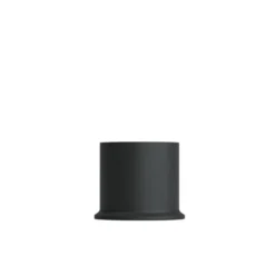 Sackit London bordlampefod, sort, 5 cm
