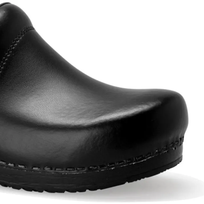 Sanita San Flex Clog træsko O1, uden hælkappe, sort, str. 35