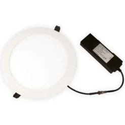 Scan Products Alisia Elite indbygningsspot, mat hvid, 3000K, Ø22,5 cm