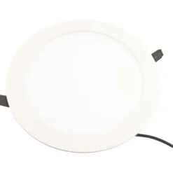Scan Products Alisia Elite indbygningsspot, mat hvid, 4000K, Ø22,5 cm