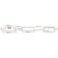 Scan Products Claudia indbygningsspot, 2700K, aluminium