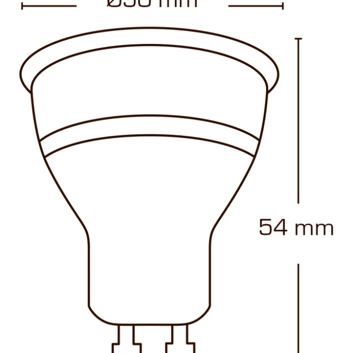 Scan Products GU10 spotpære, 2700K/3000K