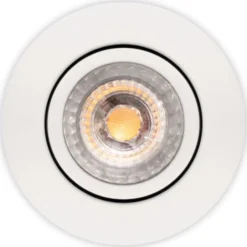 Scan Products Luna Low Profile 2.0 indbygningsspot, 2700K, mat hvid, 6 stk