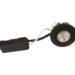Scan Products Luna Low Profile indbygningsspot, 3000K, mat sort