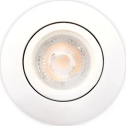 Scan Products Luna Quick Install 2.0 indbygningsspot, 2700K, mat hvid