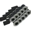 Scan Products Luna Quick Install indbygningsspot, børstet aluminium, 10-pak