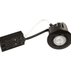 Scan Products Luna Quick Install udendørs indbygningsspot, 2700K, sort