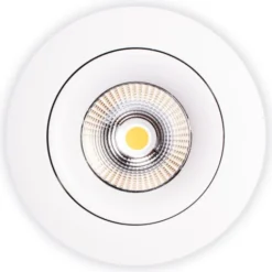 Scan Products Sabina Low Profile indbygningsspot, mat hvid, 2700K