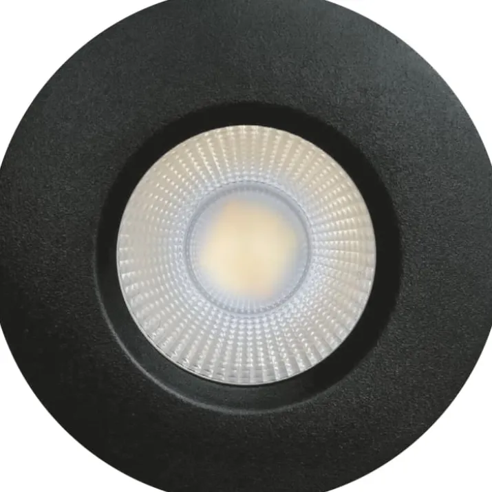 Scan Products Sabina Low Profile indbygningsspot, mat sort, 6 stk