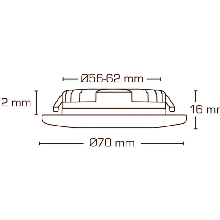 Scan Products Silvia møbelspot, 2700K, sort