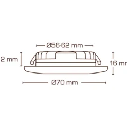 Scan Products Silvia møbelspot, 3000K, sort