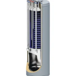 Scantherm Skagen luft til vand varmepumpesæt, monoblok, 8 kW