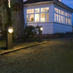 SG Tanto udendørs væglampe, 3000K, sort