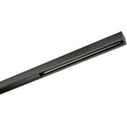 SG Zip 1F strømskinne, sort, 2 meter