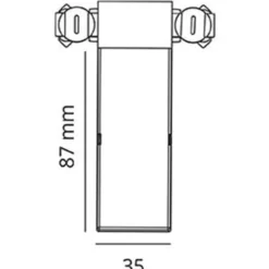 SG Zip T-tilkobling 1F, mat sort