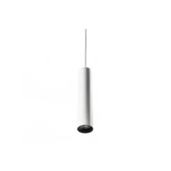 SG Zip Tube Micro 1F skinnependel, dimtowarm, hvid