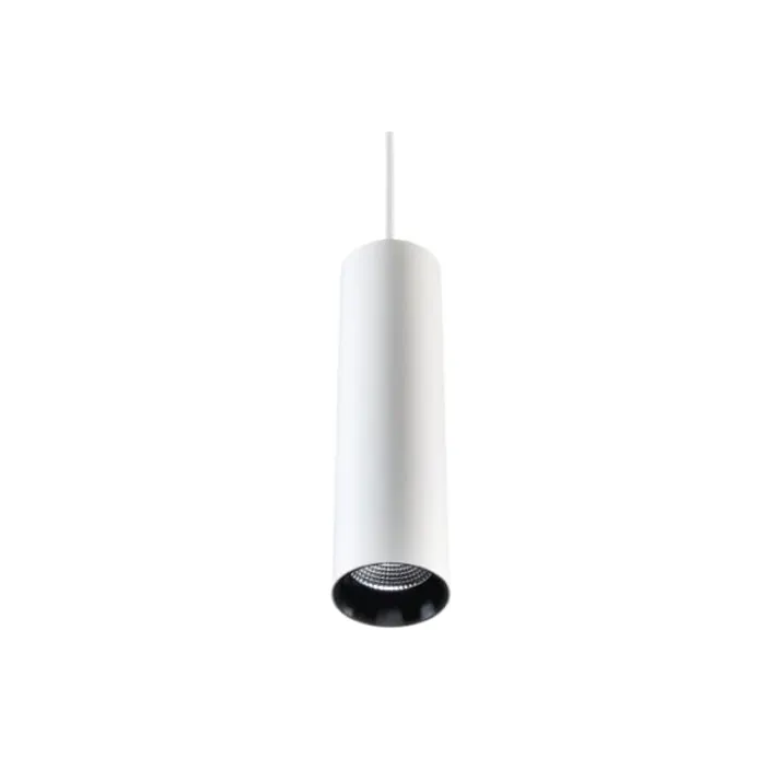 SG Zip Tube Mini 1F skinnependel, 2700K, hvid