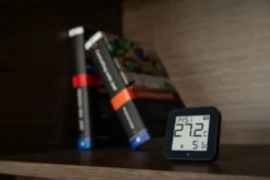 Shelly Blu temperatur- & fugtighedssensor, Bluetooth & Zigbee, sort