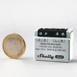 Shelly Plus Mini effektmåler med Wi-fi