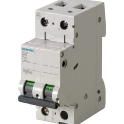 Siemens Automatsikring C 1P+0, 16A