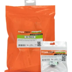 Simplyfiber Keystone SC/APC til SC/APC SM 10-pak