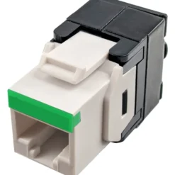 Simply45 RJ45 Keystone konnektor CAT5E, uskærmet , hvid