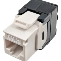 Simply45 RJ45 Keystone konnektor CAT5E, uskærmet , hvid