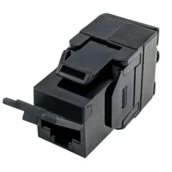 Simply45 RJ45 Keystone konnektor CAT5E, uskærmet , sort