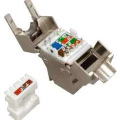 Simply45 RJ45 Keystone konnektor, CAT6/6A/7A, skærmet