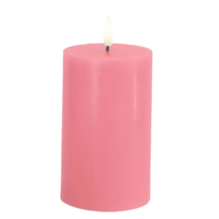 Sirius Sille LED bloklys, batteri, rosa