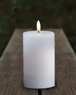 Sirius Sille udendørs LED bloklys, batteri, hvid