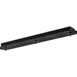 SLV Fitu loftroset til 3 lamper, sort