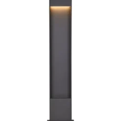 SLV Flatt Pole havelampe, antracit, 100 cm