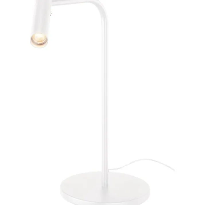 SLV Karpo bordlampe med touch, 6,5W LED, hvid