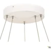 SLV One Double pendel, hvid, Ø60 cm