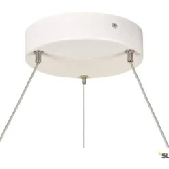 SLV One pendel, Ø80 cm, hvid