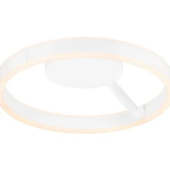 SLV One væg- & loftlampe, hvid, Ø40 cm