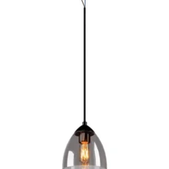 SLV Para Cone pendel, sort/glas