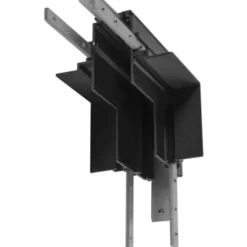 SLV 48V Track L-samlestykke til indbygningsskinne, sort