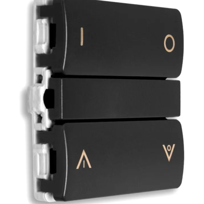 Smartkontakten Casambi batteritryk til LK Fuga, op/ned, grå