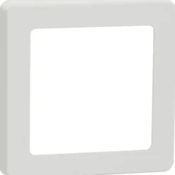 Smartkontakten Zigbee batteritryk til LK Fuga, tænd/sluk og op/ned tangenter, hvid med Baseline 63 ramme