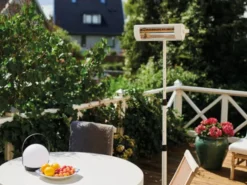 Solamagic Eco+ Pro terrassevarmer 1400W, lysegrå