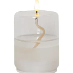 Star Trading Flamme Float stearinlys i glaslanterne