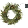 Star Trading Mixi udendørs julekrans med lys, batteri, Ø60 cm