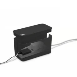 12 stk Bluelounge Cablebox kabelskjuler, lille, sort