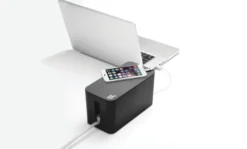 12 stk Bluelounge Cablebox kabelskjuler, lille, sort
